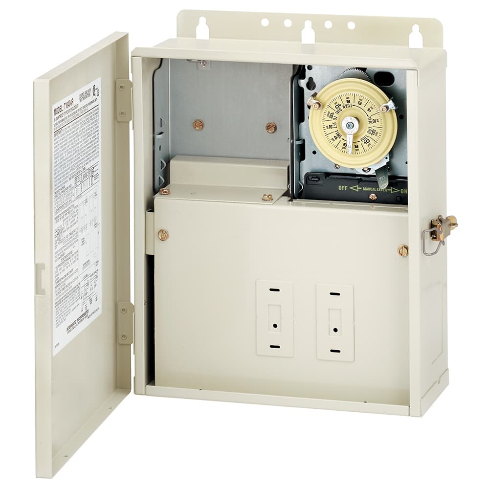 Intermatic 10-1/2" X 12" X 4-1/2" One T104M In Outdoor Enclosur Pool / Spa Sub Panel W/ T104M | T10004R