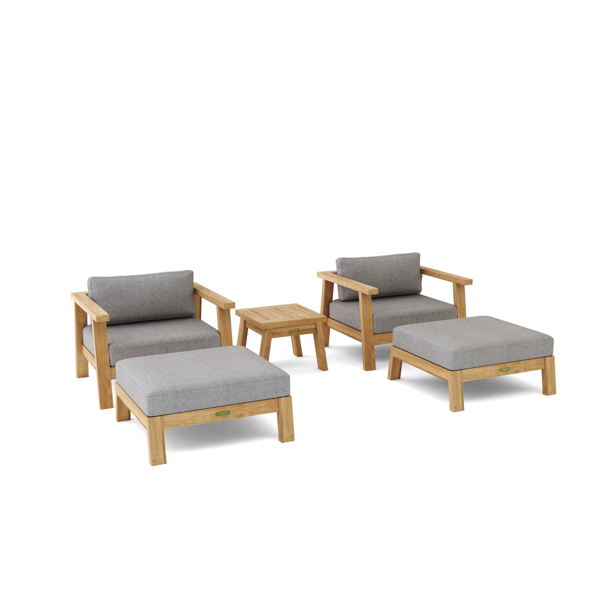 Anderson Teak Palermo 5-Piece Deep Seating Set