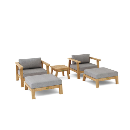 Anderson Teak Palermo 5-Piece Deep Seating Set