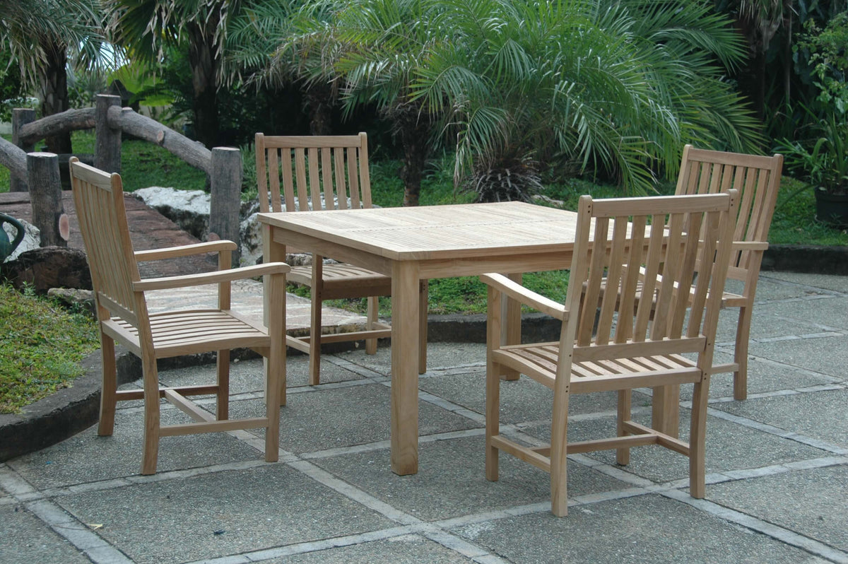 Anderson Teak Windsor Wilshire 5-Piece Dining Set