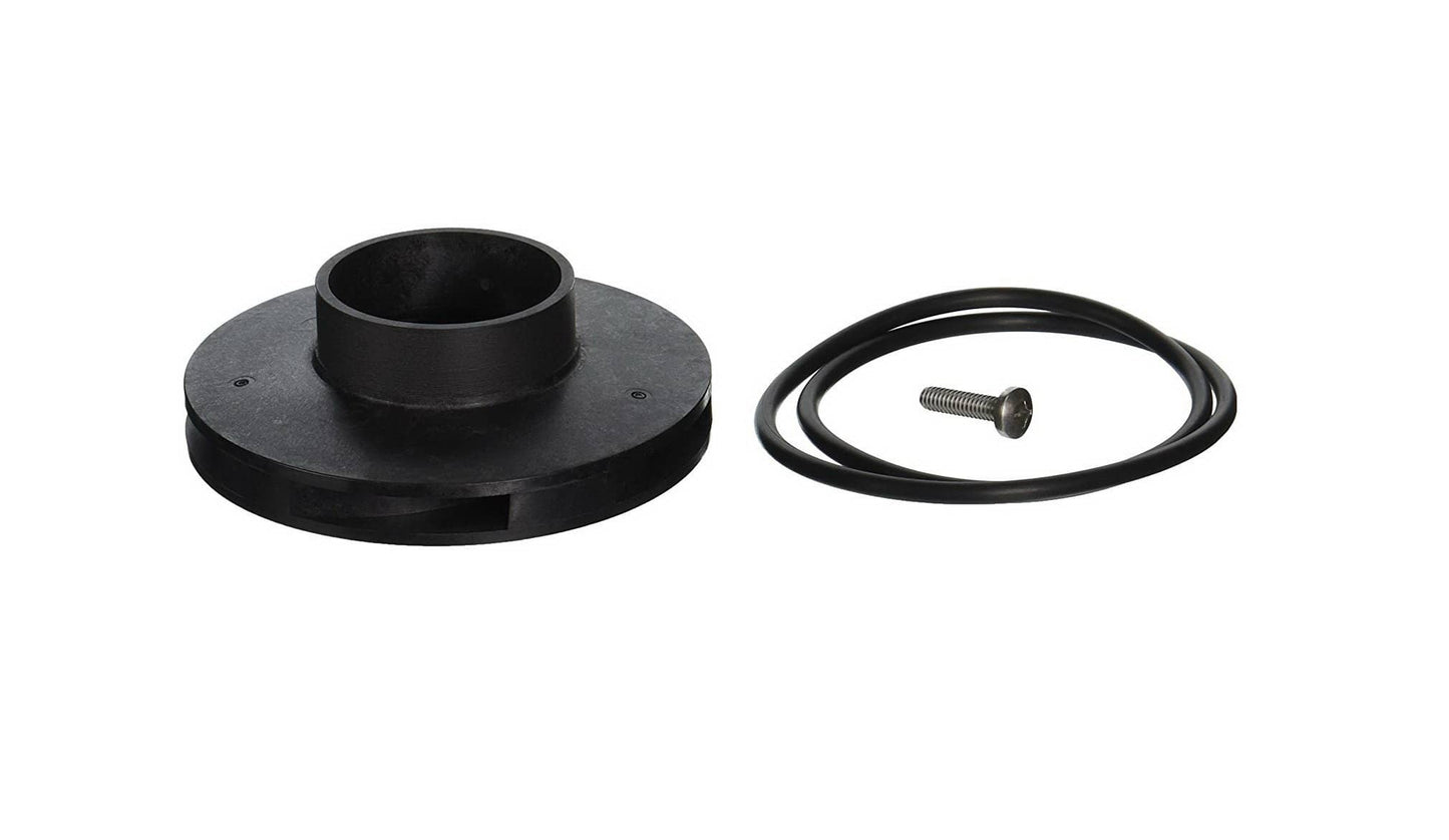 Zodiac R0479604 2-HP Impeller, Screw and Backplate O-Ring Replacement for Zodiac Jandy FloPro FHPM Series Pump
