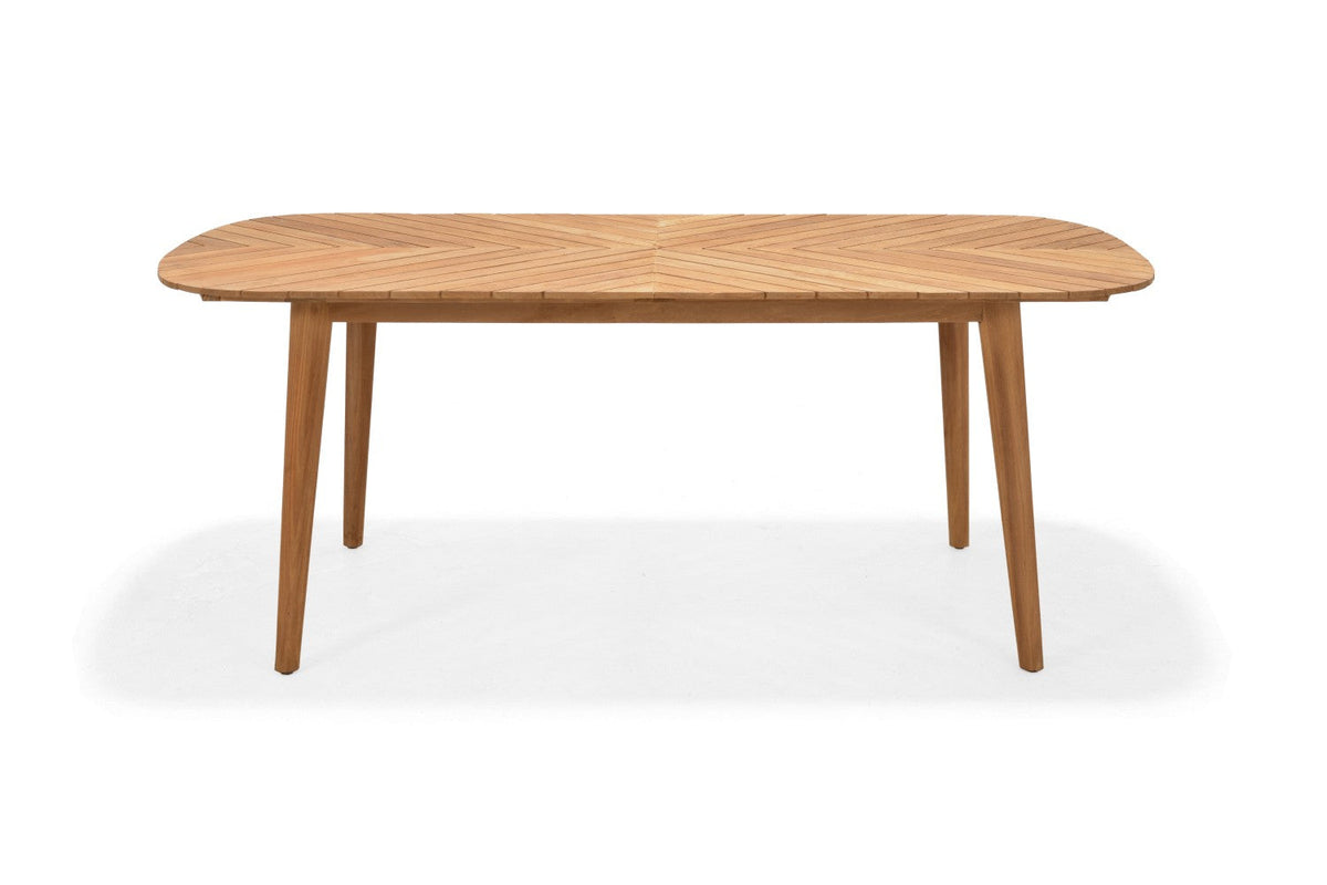 LifestyleGarden Jade Teak Large Rectangular Outdoor Dining Table