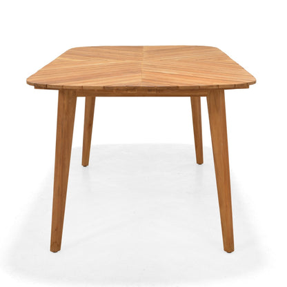 LifestyleGarden Jade Teak Large Rectangular Outdoor Dining Table