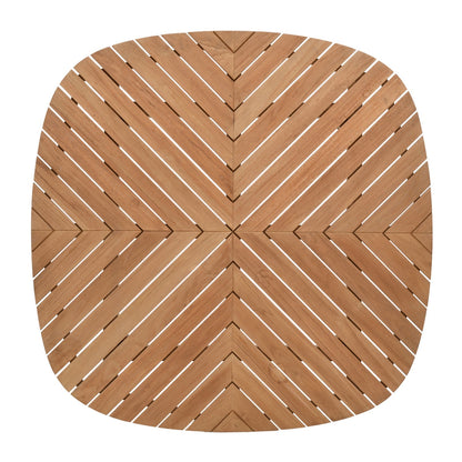 LifestyleGarden Jade Teak Square Outdoor Dining Table
