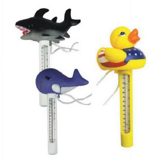 Jed Pool JED20205B Under the Sea Swimming Pool Thermometer Whale Duck Shark
