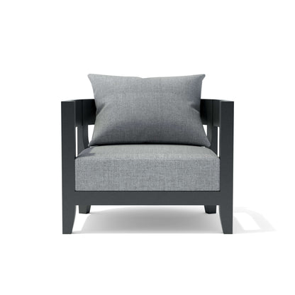 Anderson Teak Coronado Deep Seating Aluminum Armchair