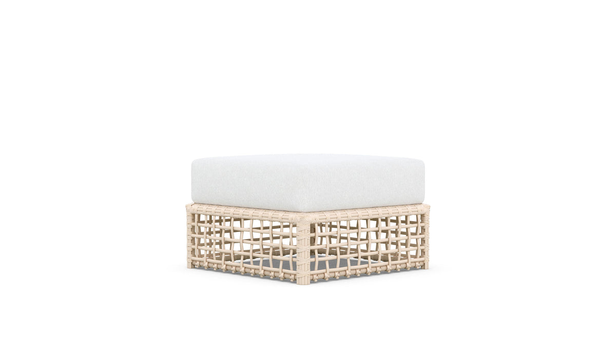 Kiawah Ottoman, Almond