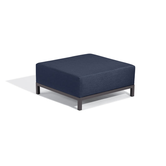 Oxford Garden Koral Ottoman shown on a plain white background
