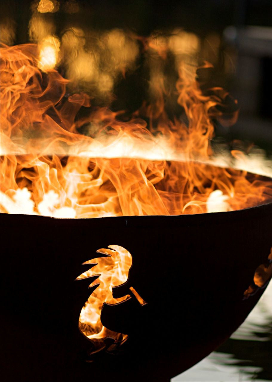 Fire Pit Art Kokopelli Fire Pit, 36"