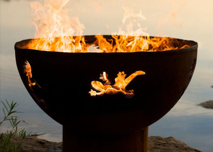 Fire Pit Art Kokopelli Fire Pit, 36"