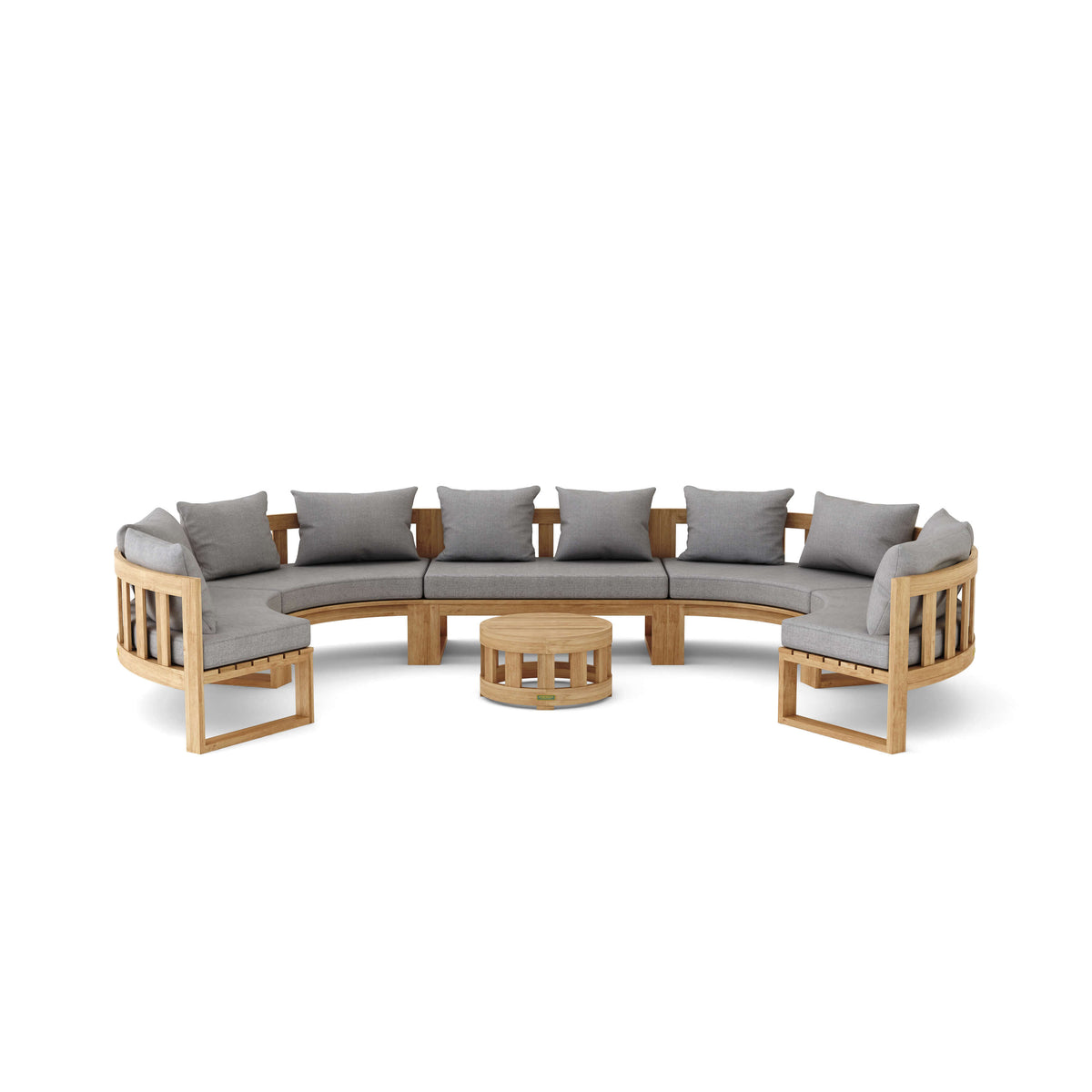 Anderson Teak Circular Modular Deep Seating Set