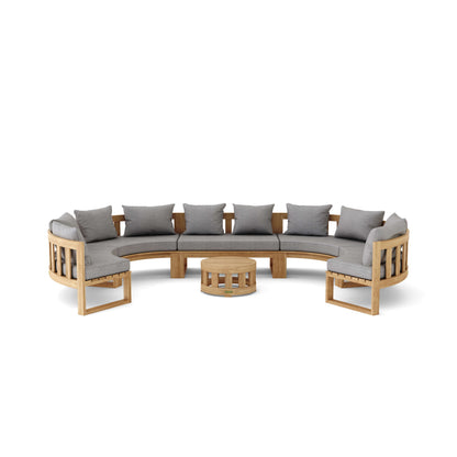 Anderson Teak Circular Modular Deep Seating Set