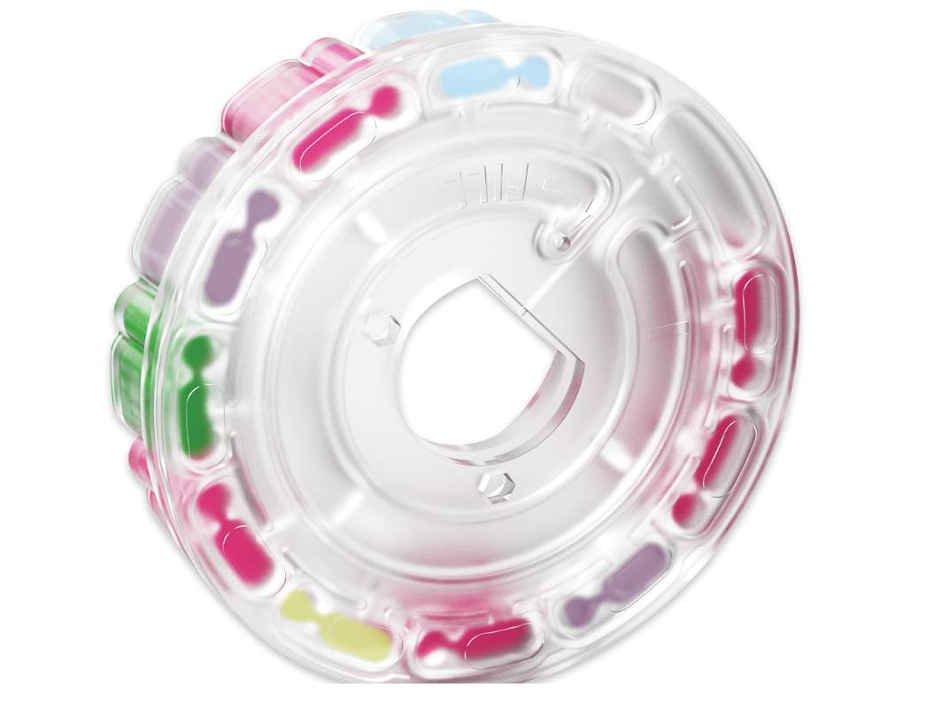 LaMotte 4329-H Chlorine/Bromine Plus Phosphate Disk for Spin Lab, Pack of 50