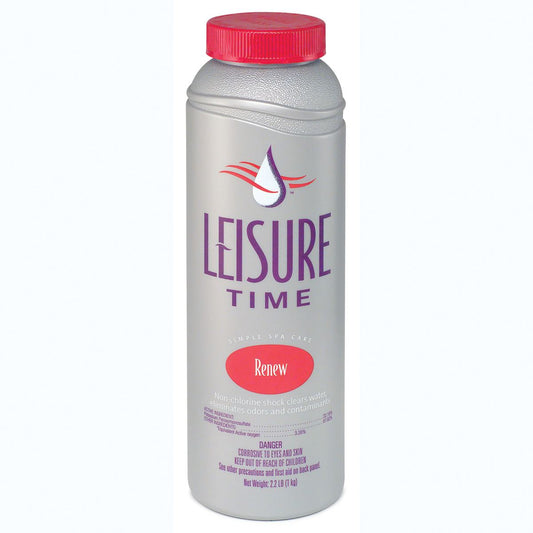 Leisure Time Spa Renew Non Chlorine Shock, 2.2 lb Bottle, 12/Case | RENU2