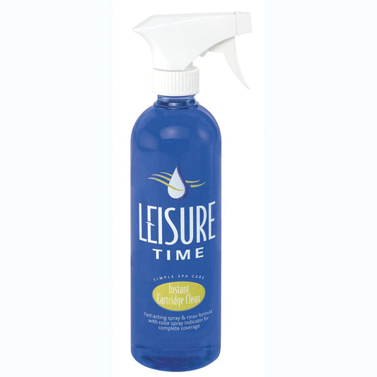 Leisure Time Spa Instant Cartridge Filter Cleaner, 1 Pint Bottle, 12/Case | S