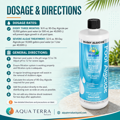Lo Chlor Algicide Directions