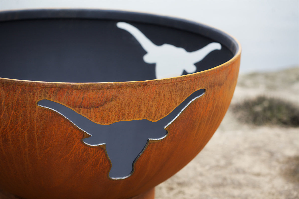 Fire Pit Art Long Horn Fire Pit, 36"