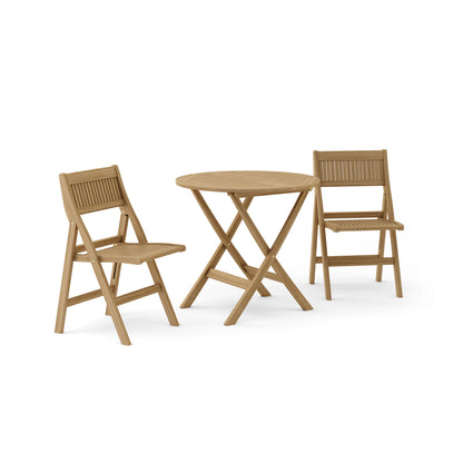 Anderson Teak Windsor 3-Piece Round Bistro Set