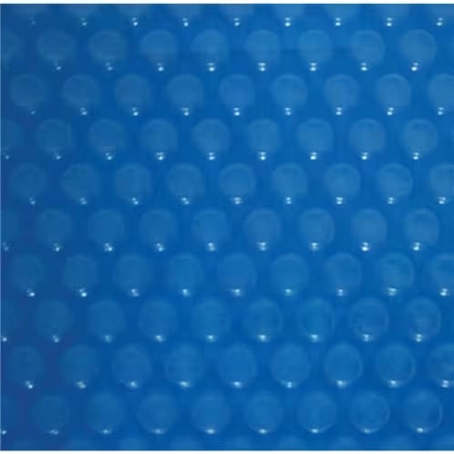 Midwest Canvas Century 18' x 34' Rectangle Solar Cover, Blue/Clear - 4 Year - MW1834HVY