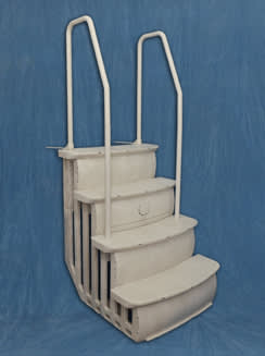 Main Access Easy Entry 36" Drop-in step Dual Handrail | 200400T