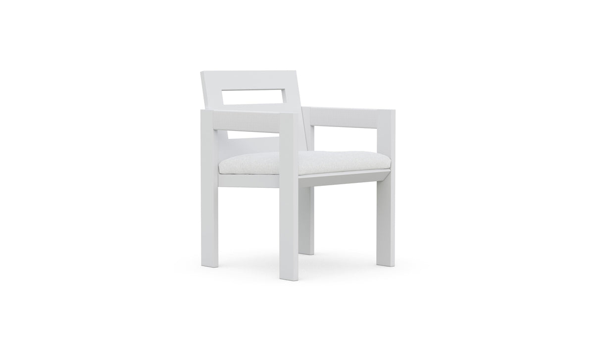 Mykonos Dining Chair, Set of 2, White Mist