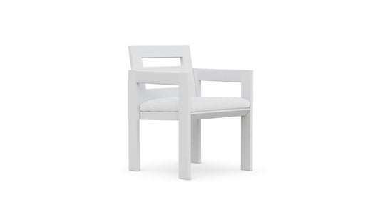Mykonos Dining Chair, Set of 2, White Mist