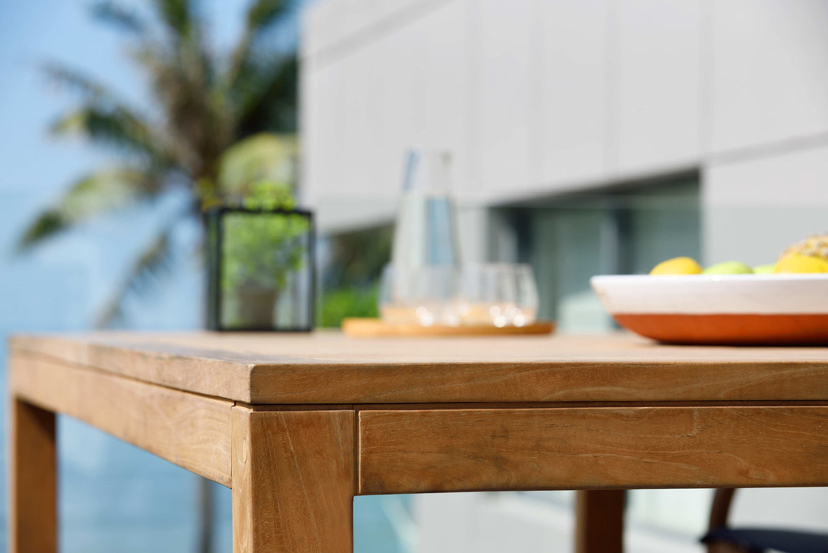 Amazonia Rinjani Teak 7 Piece Large Patio Dining Set