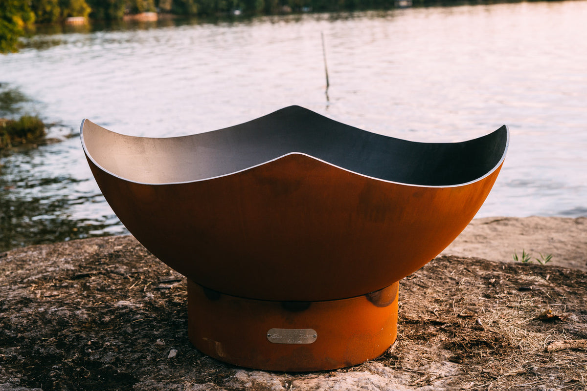 Fire Pit Art Manta Ray Fire Pit, 36"