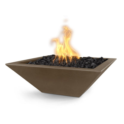 The Outdoor Plus Maya Fire Bowl, 30", GFRC Concrete | OPT-30SFO