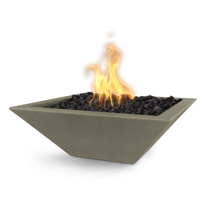 The Outdoor Plus Maya Fire Bowl, 30", GFRC Concrete | OPT-30SFO