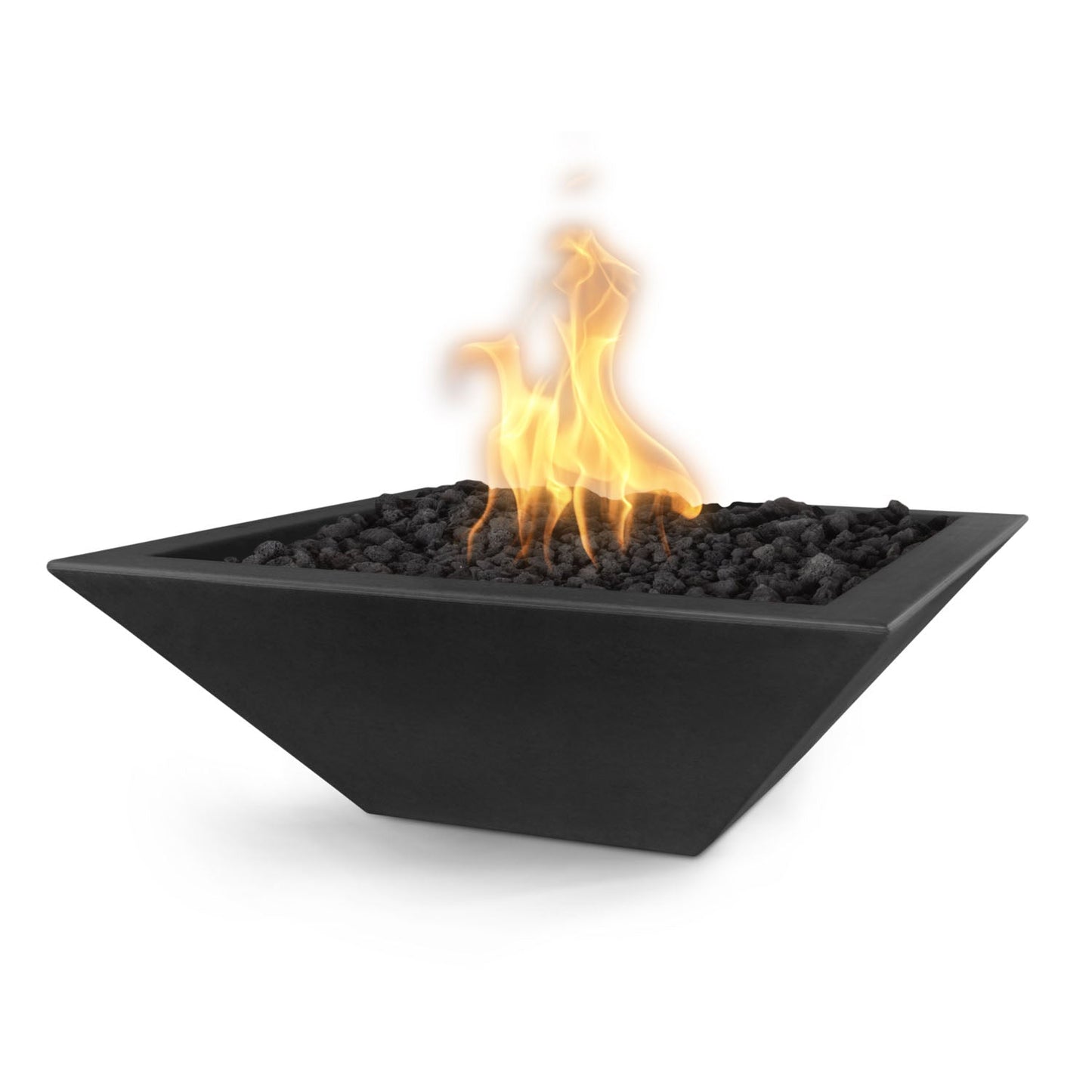 The Outdoor Plus Maya Fire Bowl, 24", GFRC Concrete | OPT-24SFO