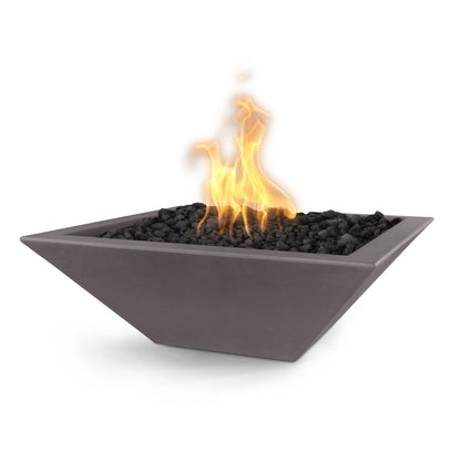 The Outdoor Plus Maya Fire Bowl, 24", GFRC Concrete | OPT-24SFO