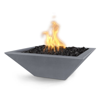 The Outdoor Plus Maya Fire Bowl, 30", GFRC Concrete | OPT-30SFO