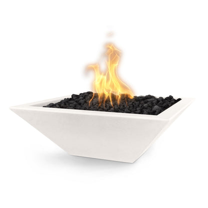 The Outdoor Plus Maya Fire Bowl, 30", GFRC Concrete | OPT-30SFO