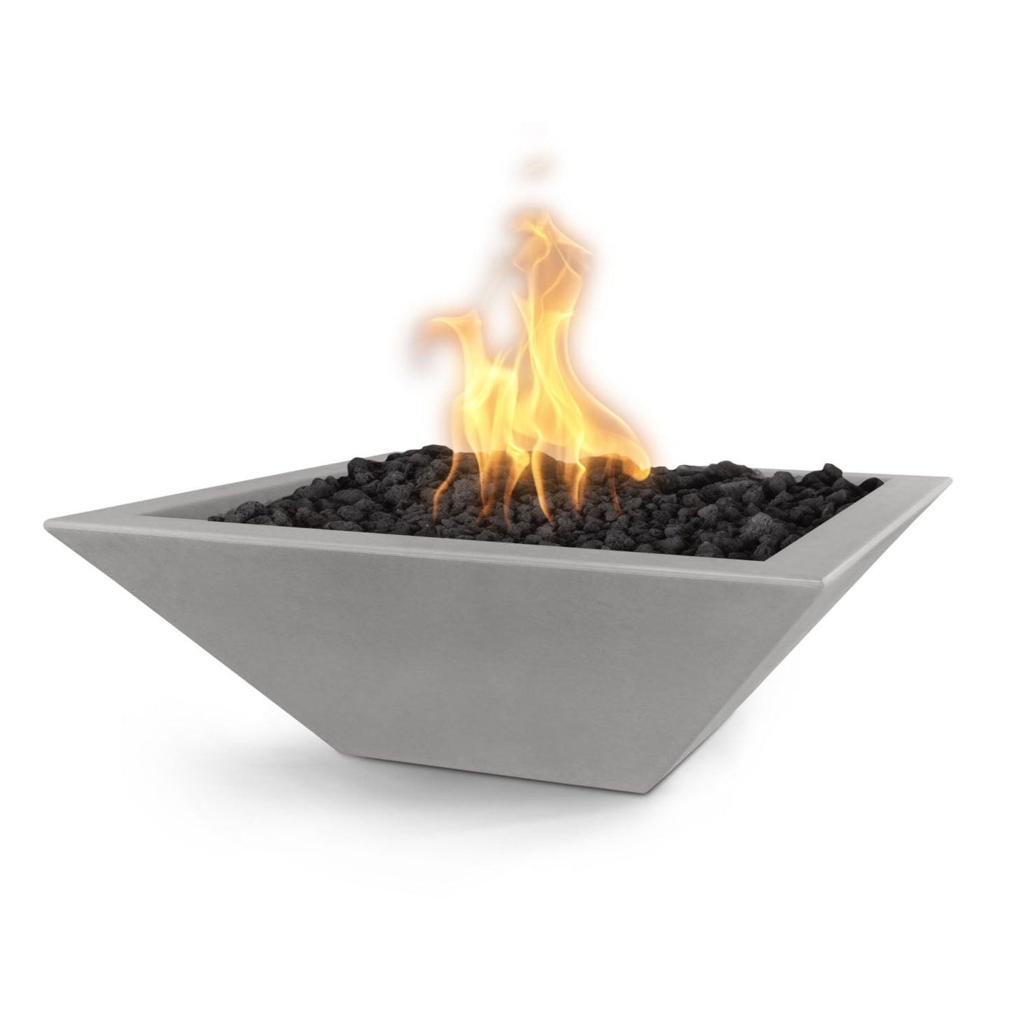 The Outdoor Plus Maya Fire Bowl, 30", GFRC Concrete | OPT-30SFO