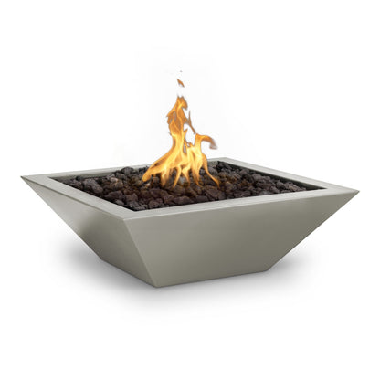 The Outdoor Plus Maya Fire Bowl, 36", Powder Coat | OPT-36SQPCFO