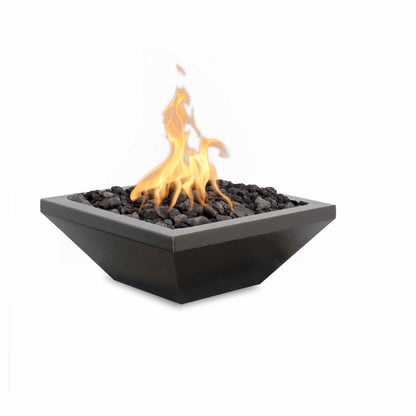 The Outdoor Plus Maya Fire Bowl, 30", Powder Coat | OPT-30SQPCFO