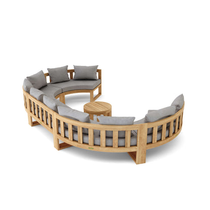 Anderson Teak Circular Modular Deep Seating Set