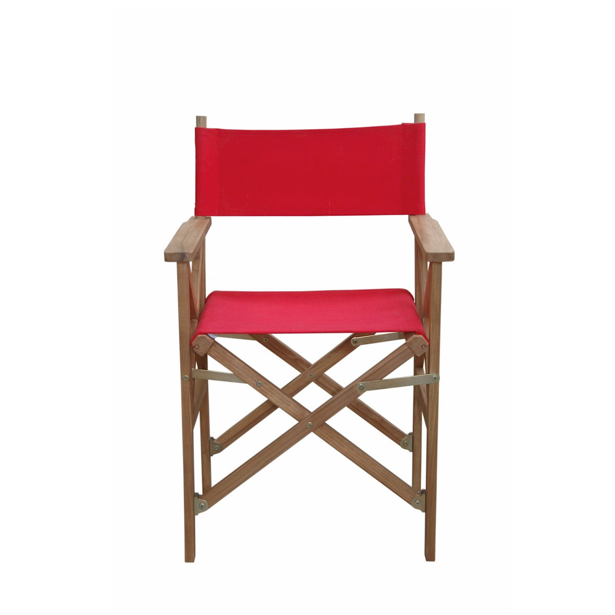 Anderson Teak Director Folding Armchair w/ Canvas