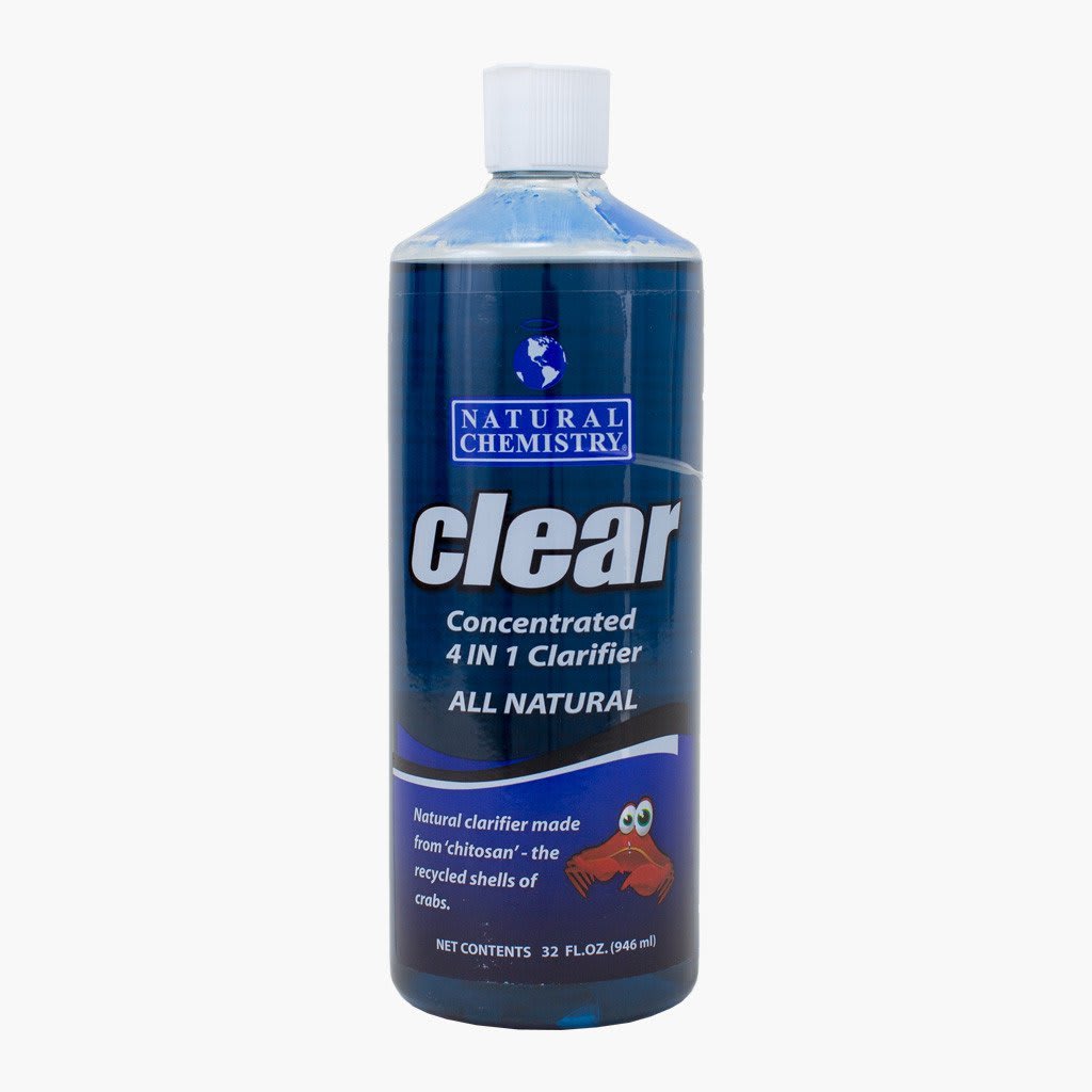Natural Chemistry Clear, 1 Quart Bottle, 12/Case | 13555NCM