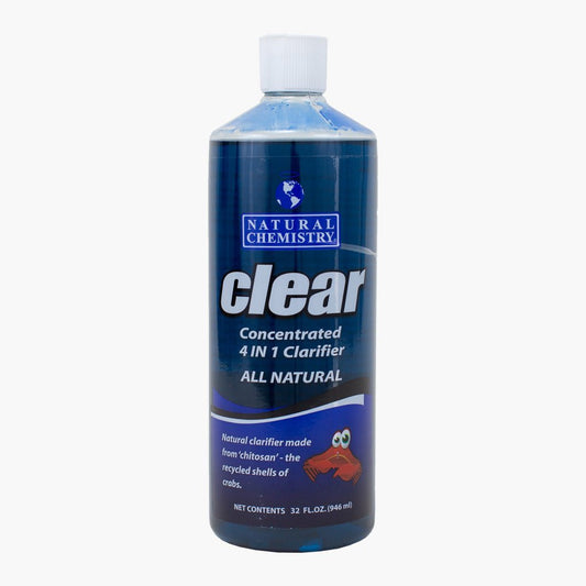 Natural Chemistry Clear, 1 Quart Bottle, 12/Case | 13555NCM