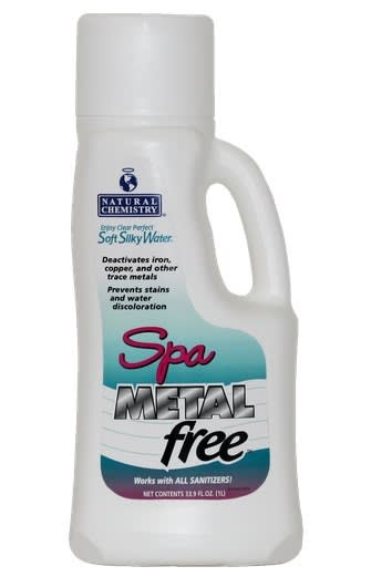 Natural Chemistry Spa Metal Free, 1 Liter Bottle, 12/Case | 14133NCM