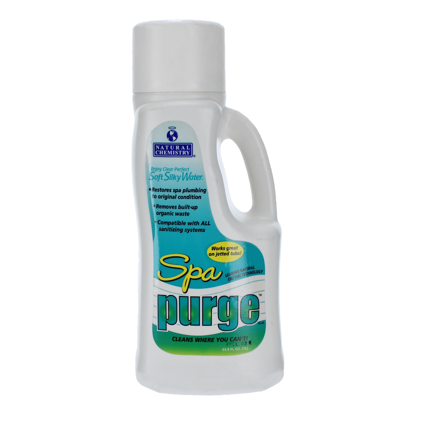 Natural Chemistry Spa Purge, 1 Liter Bottle, 12/Case | 14137NCM