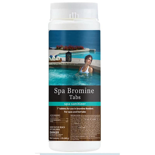 Natural Chemistry Spa Bromine Tabs, , 1.5 lb Bottle, 12/Case | 14229NCM