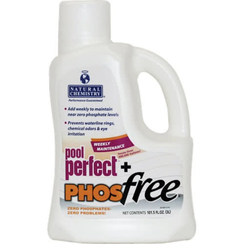 Natural Chemistry Pool Perfect + PHOSfree, 3 Liter Bottle, 4/Case | 15131NCM