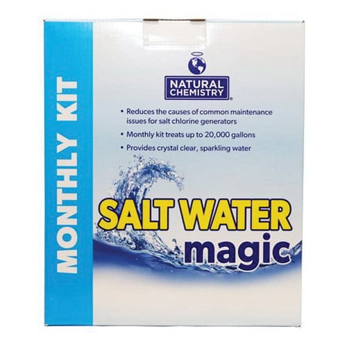 Natural Chemistry Salt Water Magic Monthly Kit, (2 X 1 Liter Bottle), 4/Case | 17404NCM