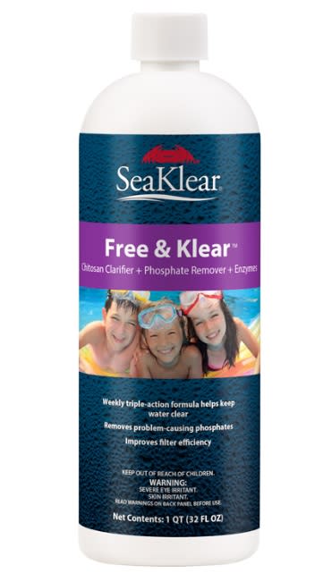 SeaKlear Free & Klear, 1 Gallon Bottle, 4/Case | 90052SKR