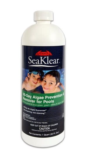 SeaKlear 90-Day Algae Prevention & Remover, 1 Gallon Bottle, 4/Case | 90311SKR