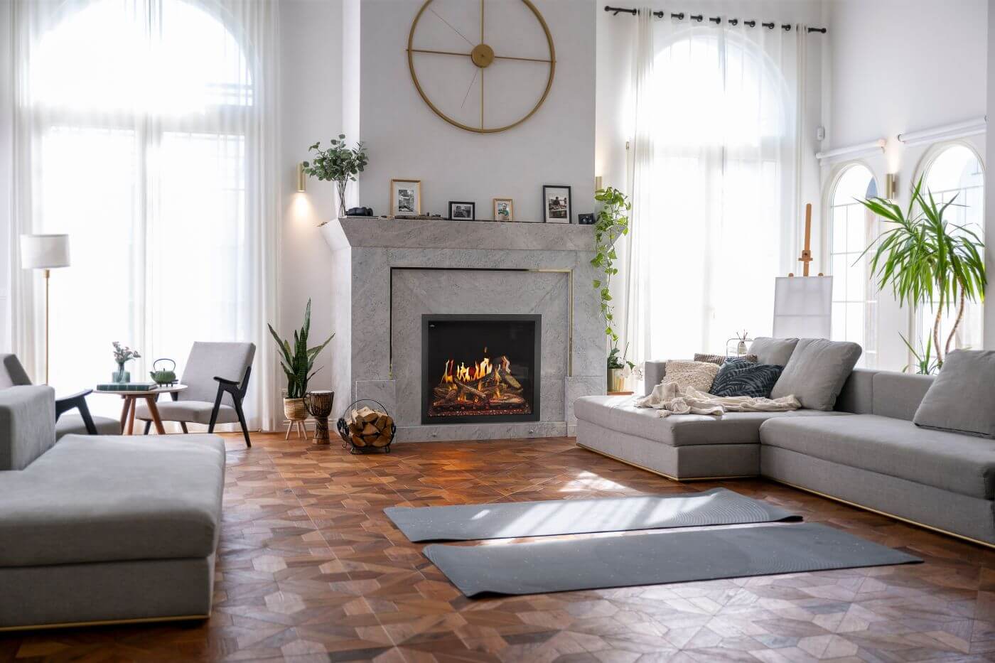 Napoleon NEFB36LCD-MF Elevation Electric LCD 36 Built-in Electric Fireplace