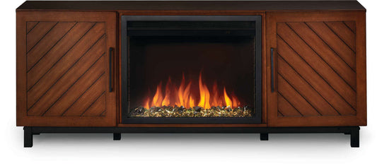 Napoleon NEFP26-3120WN The Bella Electric Fireplace Media Console